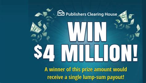 pch.com sweepstakes|$4 million pch sweepstakes.